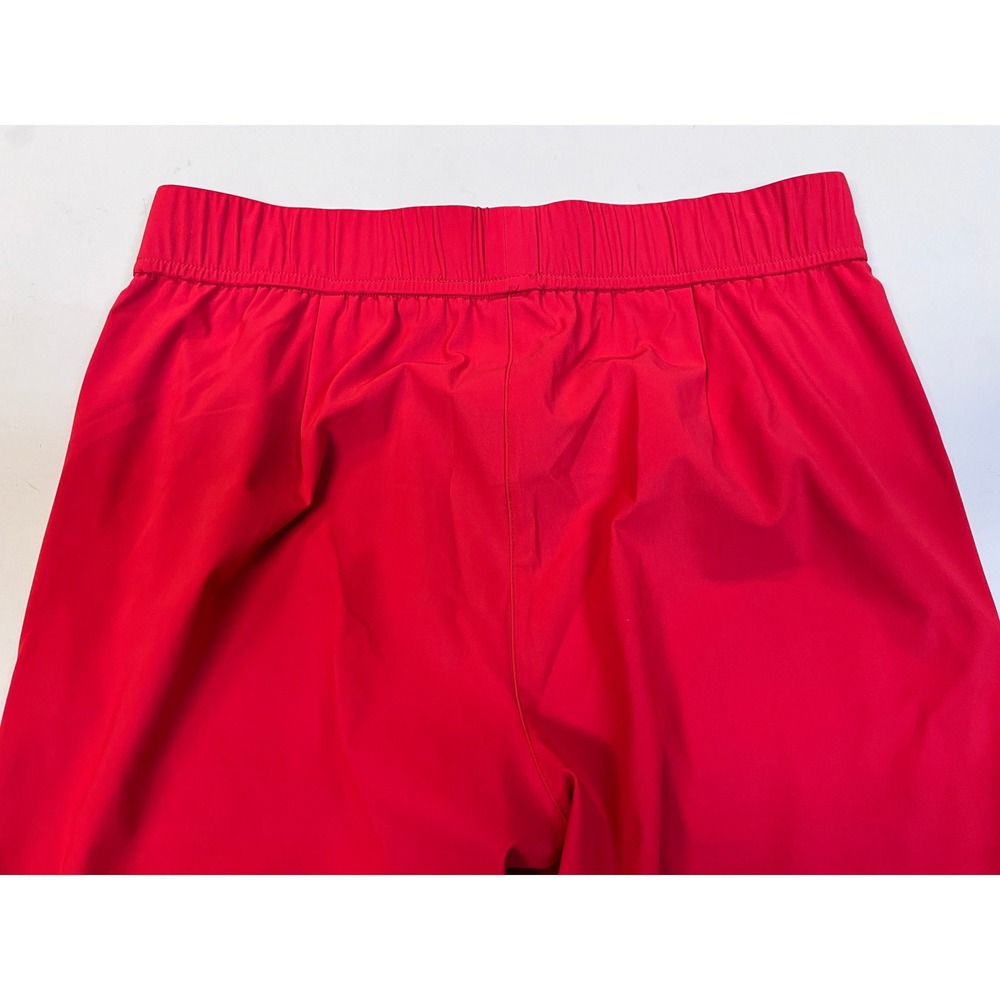 Elliott Lauren Jogger Pants Womens 10 Red Excellent Elastic Waist Made in USA - Picture 4 of 6